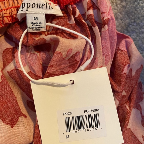 Red floral print cut out midi dress from Ipponelli sizeM - Picture 4 of 4